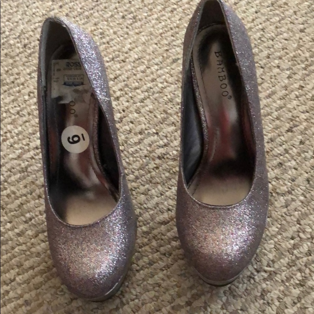 Bamboo high heels